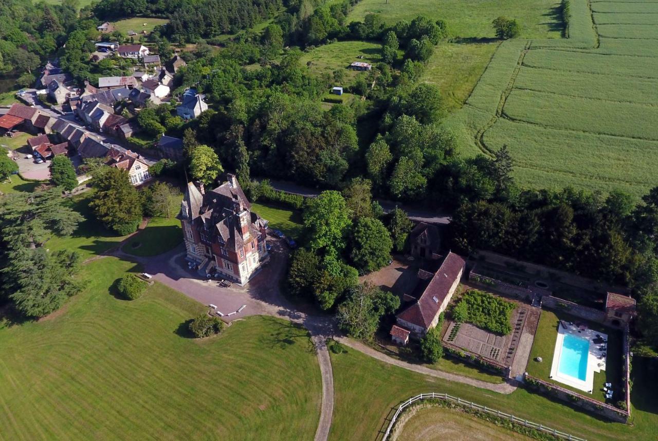 Le Manoir De Benedicte B&B Cahan ภายนอก รูปภาพ